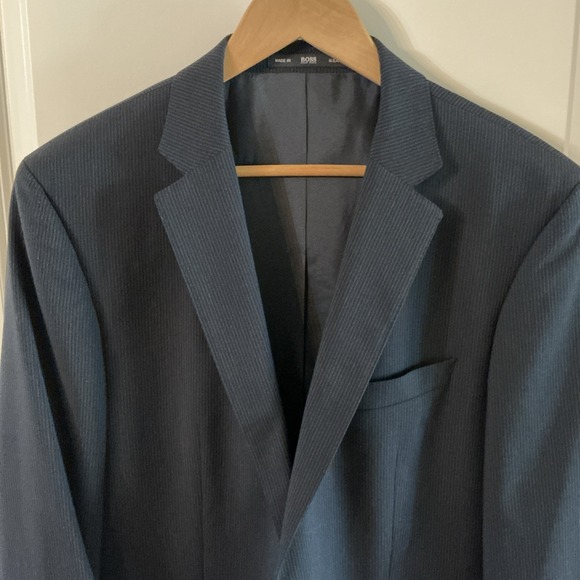 Hugo Boss The Jam76/Sharp1 40L Pinstripe‎ Blazer Jacket Made in USA